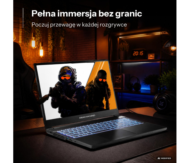 Dream Machines 15PL28 Ryzen 7-H255/16GB/1TB/Win11PX RTX5050 144Hz - 1575818 - zdjęcie 7